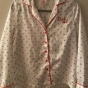 “Kiss me” pajama set